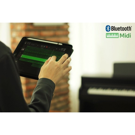 Digitālās klavieres Dynatone SLP-360-WH