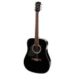 Akustiskā ģitāra Richwood RD-12L-BK (kreiļiem)
