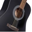 Akustiskās ģitāras komplekts Cort AD810 BKS-SET
