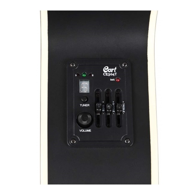 Elektro - akustiskā ģitāra Cort SFX-ME-BKS