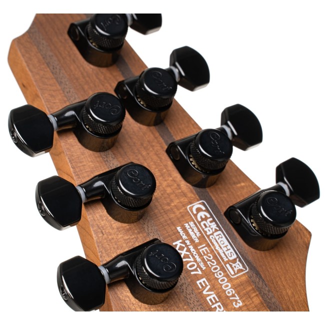 7-stīgu elektriskā ģitāra Cort KX707 Evertune