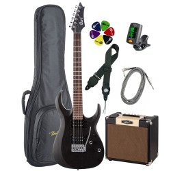 Elektriskās ģitāras komplekts Cort X100-OPBK-Set