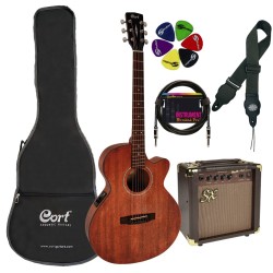 Akustiskās ģitāras komplekts Cort SFX-MEM-Set