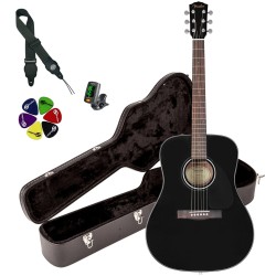 Akustiskā ģitāra Fender CD-60-BLK V3