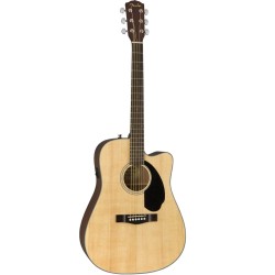 Elektro-akustiskā ģitāra Fender CD-60SCE-NAT