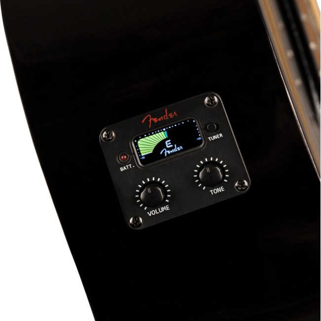 Elektro - akustiskā ģitāra Fender FA-125CE-BK