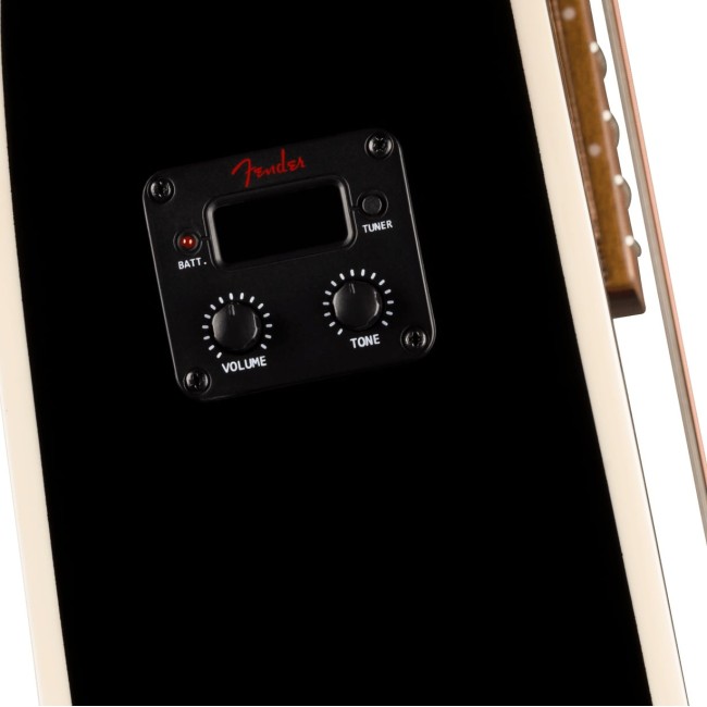 Elektro-akustiskā ģitāra Fender Redondo Standard CE BLK