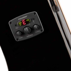 Akustiskā basģitāra Fender CB-60SCE BK