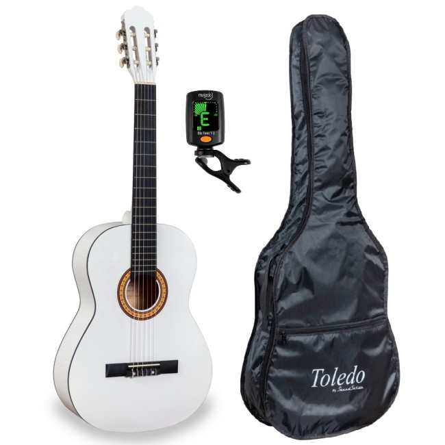 3/4 Klasiskā ģitāra Toledo Marisol-34-WH