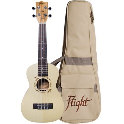 Koncerta ukulele Flight DUC-325-SP-ZEB