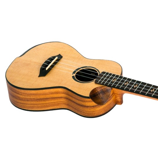 Koncerta elektro-akustiskā ukulele Flight Victoria CEQ