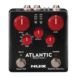 Nux Atlantic Delay & Reverb efektu pedālis NDR-5