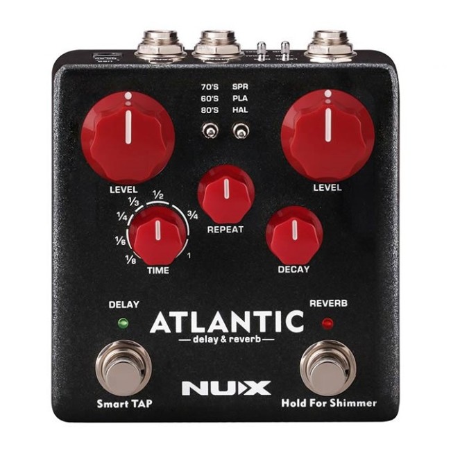 Nux Atlantic Delay & Reverb efektu pedālis NDR-5