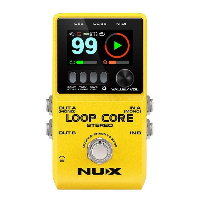 Ģitāru efektu pedālis Nux Loop Core Stereo