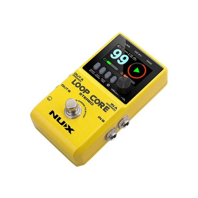 Ģitāru efektu pedālis Nux Loop Core Stereo