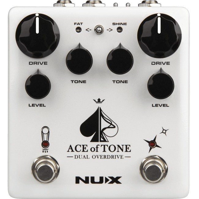 NUX Overdrive pedālis Ace of Tone