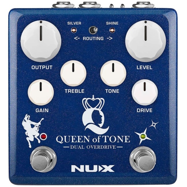 NUX Overdrive pedālis Queen of Tone