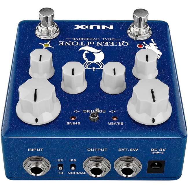 NUX Overdrive pedālis Queen of Tone