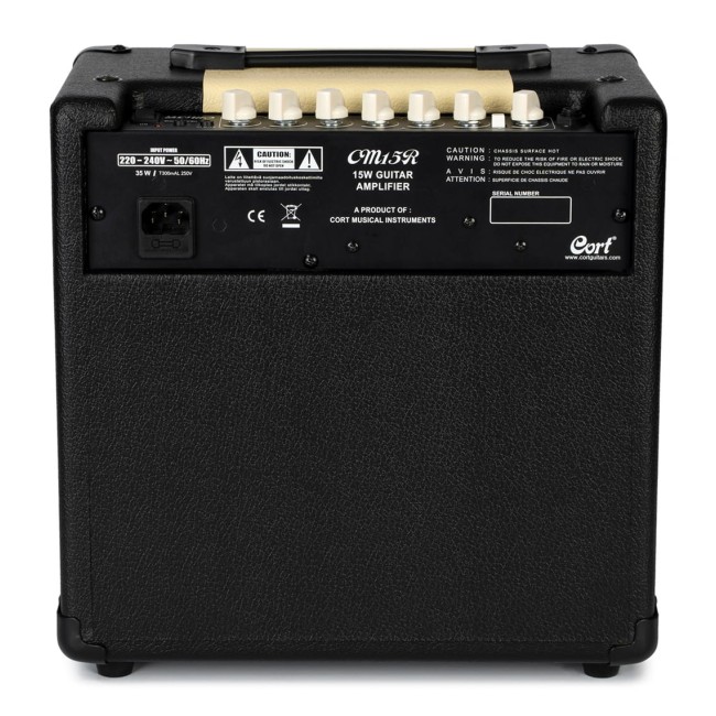 Elektriskās ģitāras pastiprinātājs Cort CM15R-BK