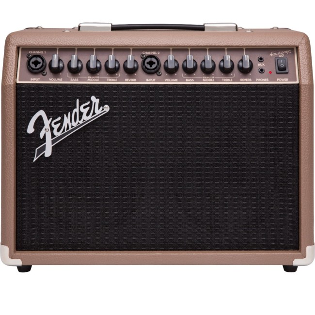 Akustiskās ģitāras pastiprinātājs Fender Acoustasonic 40