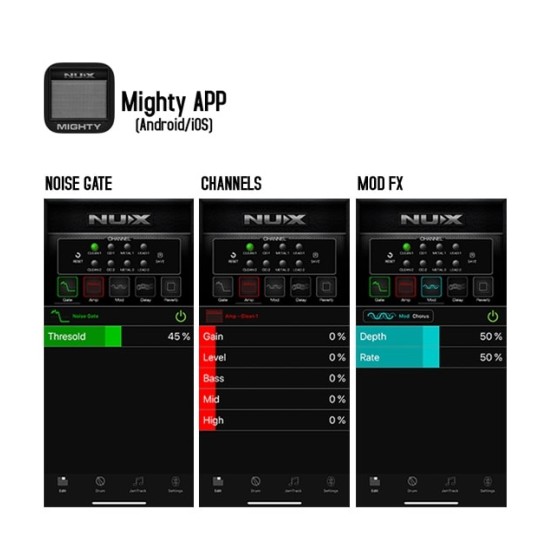 Ģitāras pastiprinātājs Nux MP-2 Mighty Plug