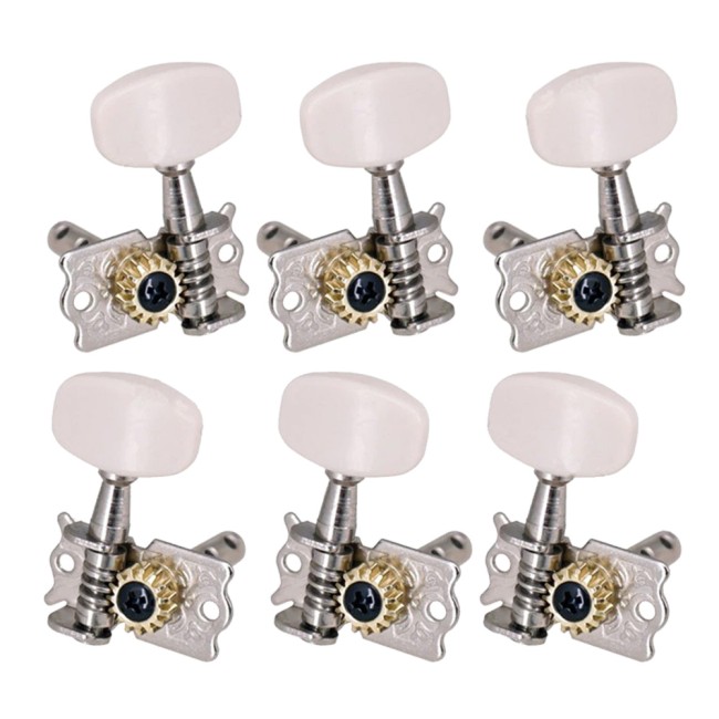 Ģitāras stīgu spriegotāji FTSK-3R3L-WH (3+3)