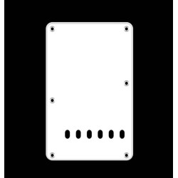 Elektriskās ģitāras aizmugurējā plate BP-113-W