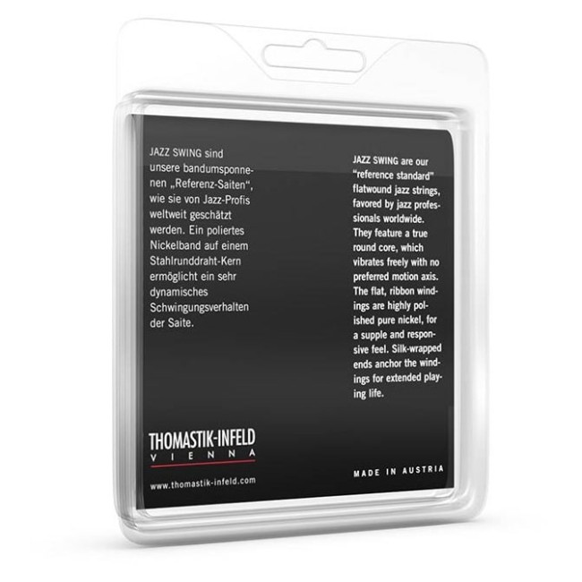 Elektriskās ģitāras stīgas Thomastik Jazz Flatwound (10-44)