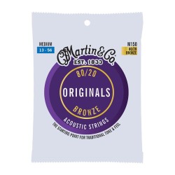 Akustiskās ģitāras stīgas Martin M150 (13-56)