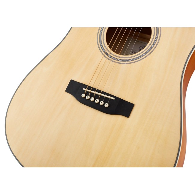 Akustiskā ģitāra SX SD104KNA-Kit