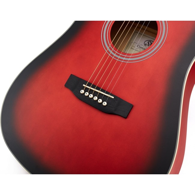 Akustiskā ģitāra SX SD104-RDS