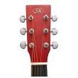 Akustiskā ģitāra SX SD104-RDS
