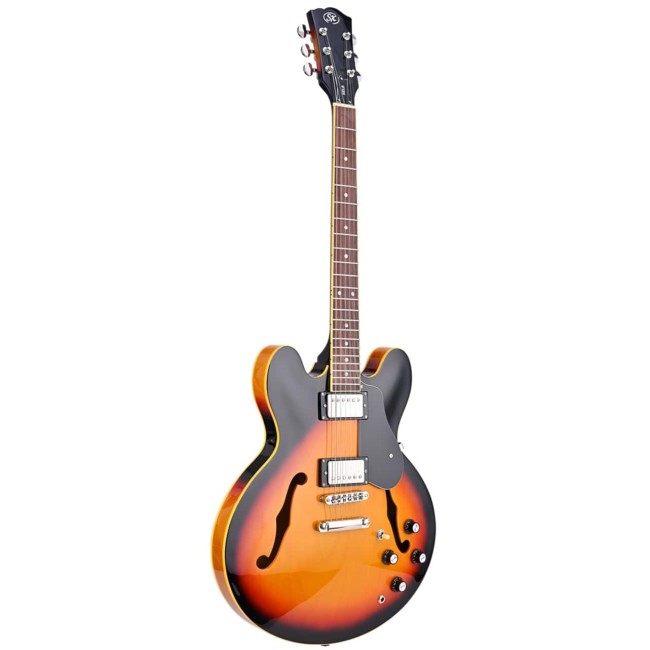 Pusakustiskā ģitāra SX SEL6-VS