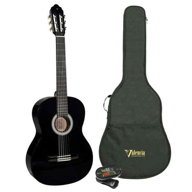 Klasiskā ģitāra Valencia VC104K-BK