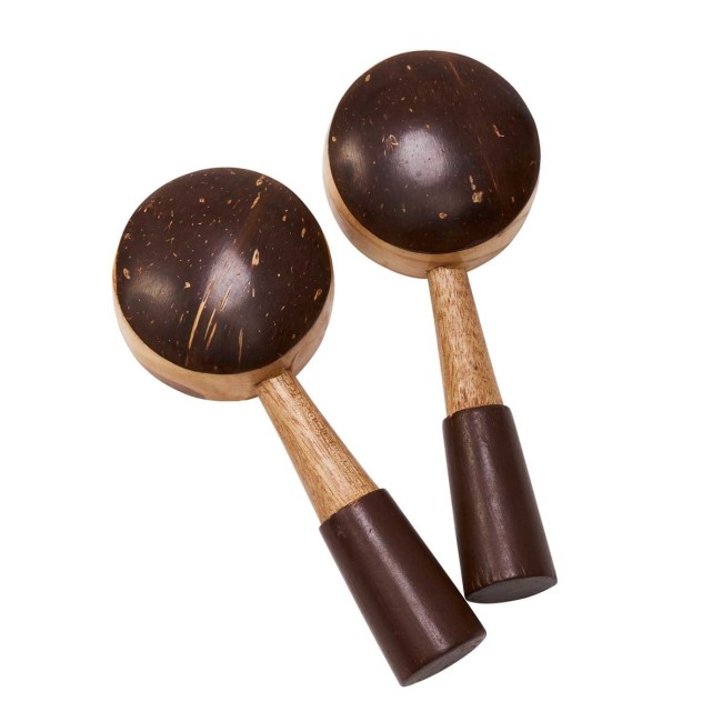 Kokosriekstu marakasi Afroton AKMF-22