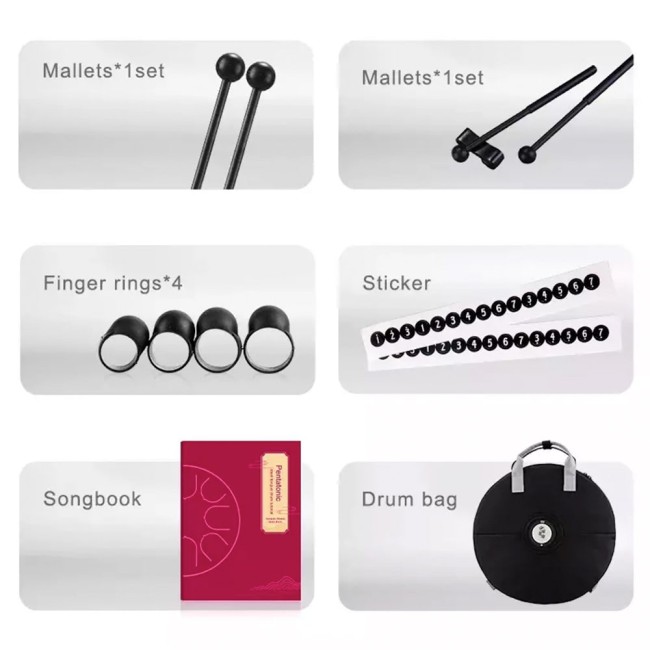 6'' Hluru Zvanga TWG11-6-Malachite