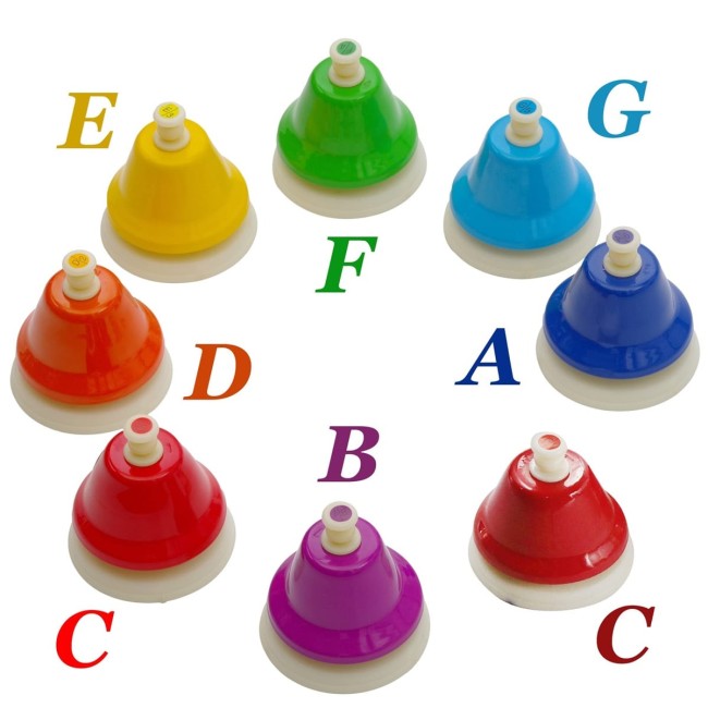 Diatonisko galda zvaniņu komplekts HB8-5