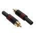 Konektors RCA Male MRCA-25-RD
