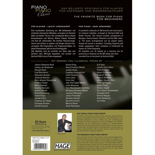 Piano Piano Classic Easy (Klavieres)