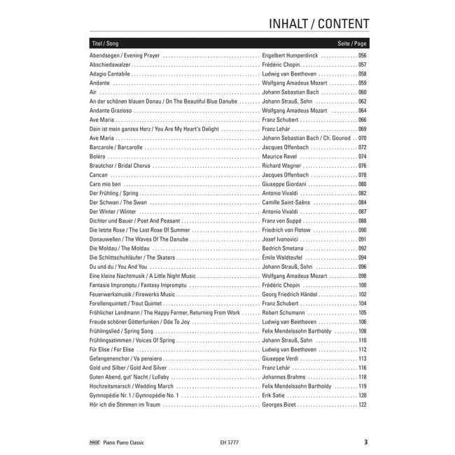 Piano Piano Classic Easy (Klavieres)