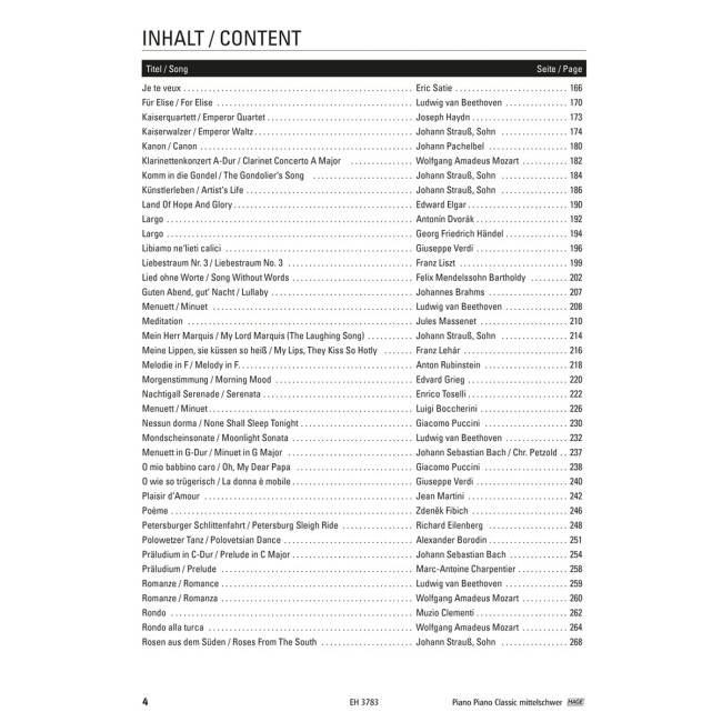 Piano Piano Classic Medium (Klavieres)