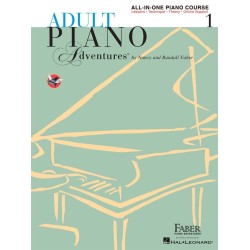 Adult Piano Adventures All-In-One Book 1 (Klavieres)
