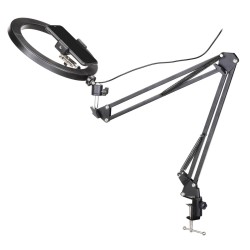 Telefona statīvs ar LED lampu WLNB-350