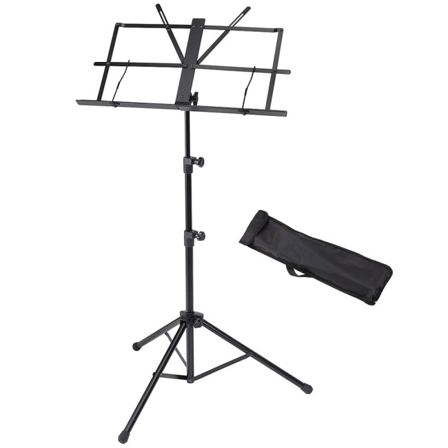 Nošu pults ar somiņu Soundsation SMS-420-BK