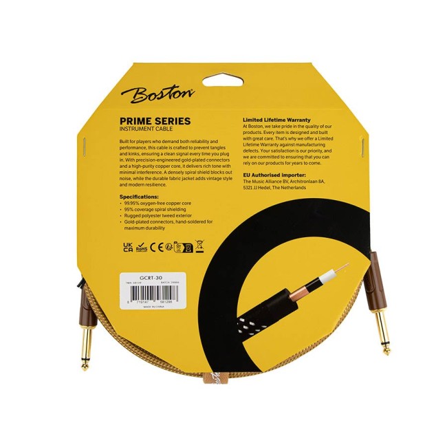 Instrumentu kabelis Boston GCRT-30 (3m)