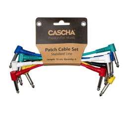 Kabeļu komplekts Cascha CCS-PCS1 (6 x 0,15m)
