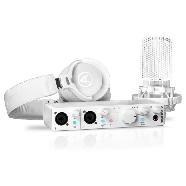 Arturia MiniFuse Recording Pack White