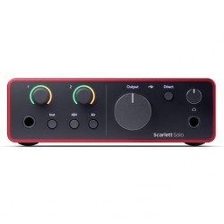 Audio interfeiss Focusrite Scarlett Solo Studio (4th Gen)
