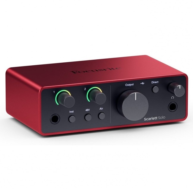 Audio interfeiss Focusrite Scarlett Solo (4th Gen)