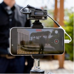 Bezvadu mikrofona sistēma foto kamerām un viedtālruņiem Nux B-10